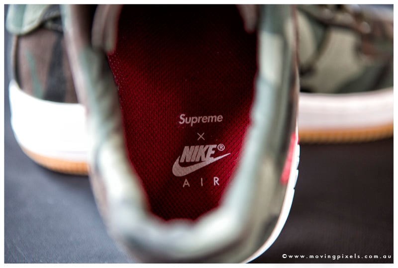Supreme x Nike Air Force 1 Low ‘Camo’ – New Images