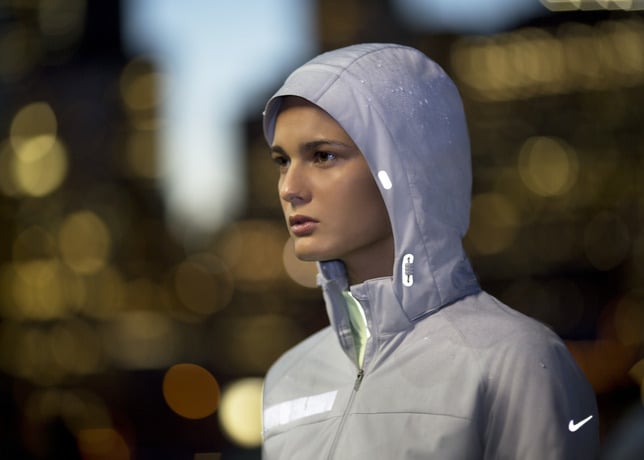 The Beautiful Run - Nike Apparel Keeps Runners Visible, Warm and Dry