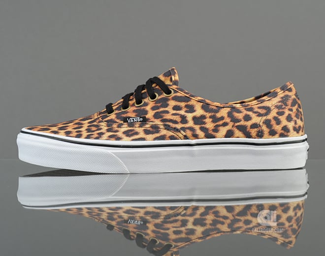 leopard vans authentic