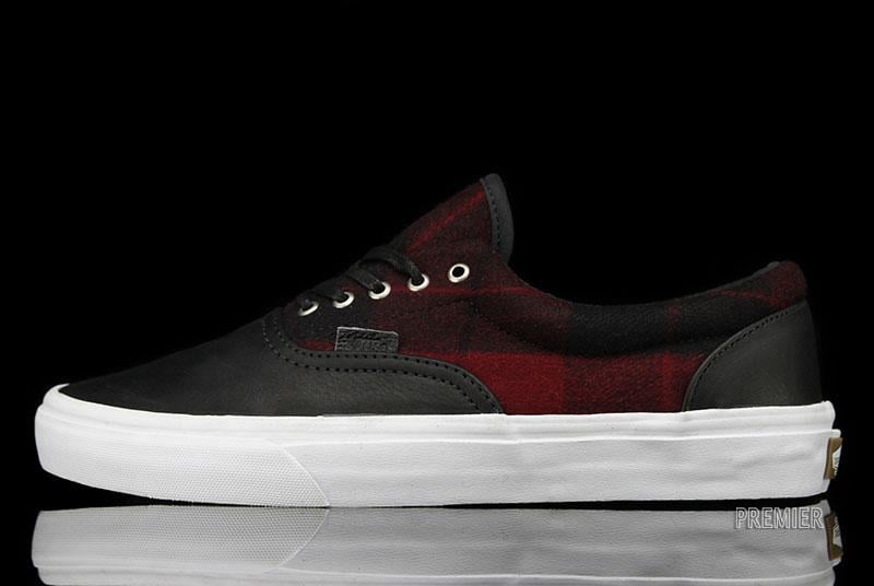 Vans California Era Flannel 'Black/Red'