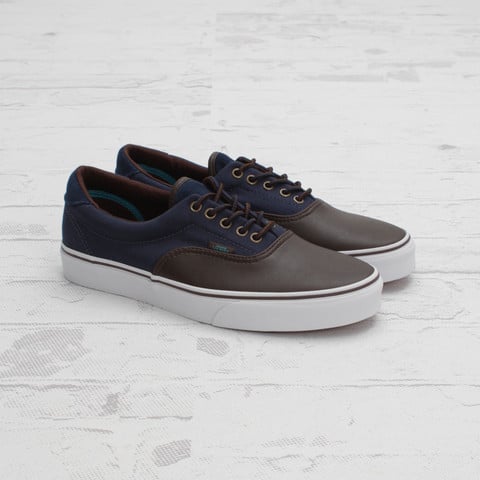 Vans Era 59 Leather/Cord 'Brown/Dress Blues'