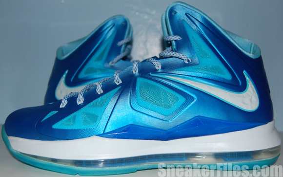 Nike LeBron 10+ (X) Blue Diamond - Windchill Video Review
