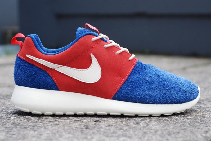 roshe run red and blue