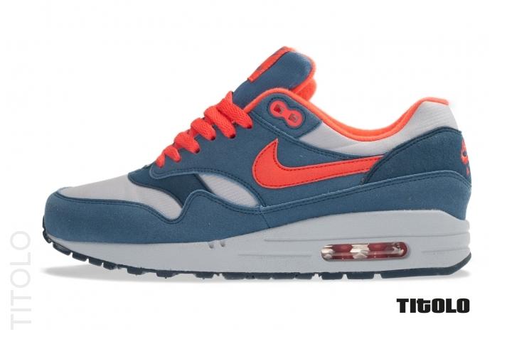 Nike WMNS Air Max 1 ‘Wolf Grey/Sunburst-Utility Blue’