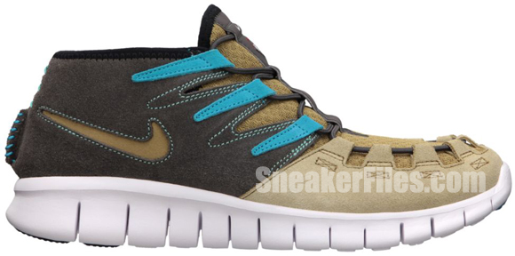 Nike Womens Free Forward Moc+ N7 Filbert/Filbert-Midnight Fog-Gym Red-Dark Turquoise-Calypso