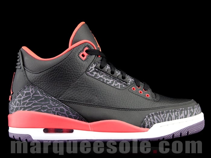 Air Jordan III (3) 'Bright Crimson' - New Images