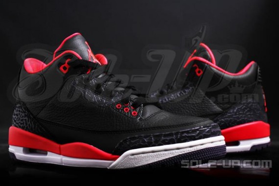 Air Jordan III (3) ‘Bright Crimson’ - New Images