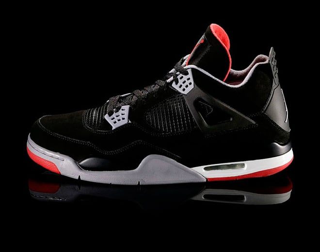 Air Jordan IV (4) 'Black/Cement' at Caliroots SFD