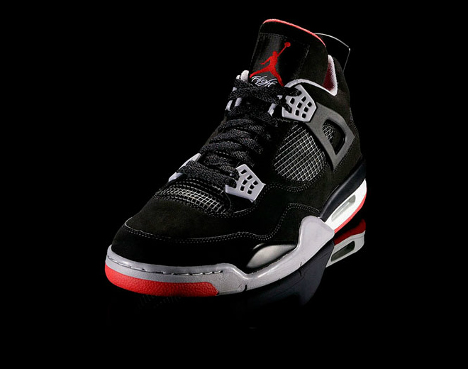 Air Jordan IV (4) 'Black/Cement' at Caliroots SFD