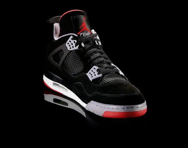 Air Jordan IV (4) 'Black/Cement' at Caliroots SFD