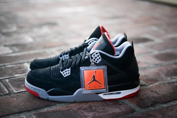 Air Jordan IV (4) ‘Black/Cement’ at Politics