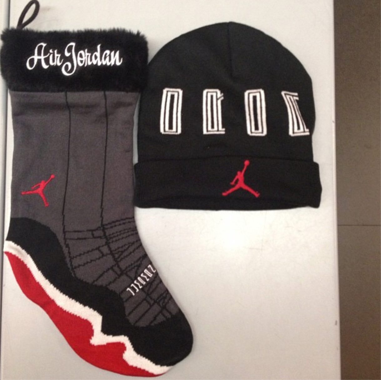 Air Jordan XI (11) ‘Bred’ Christmas Stocking