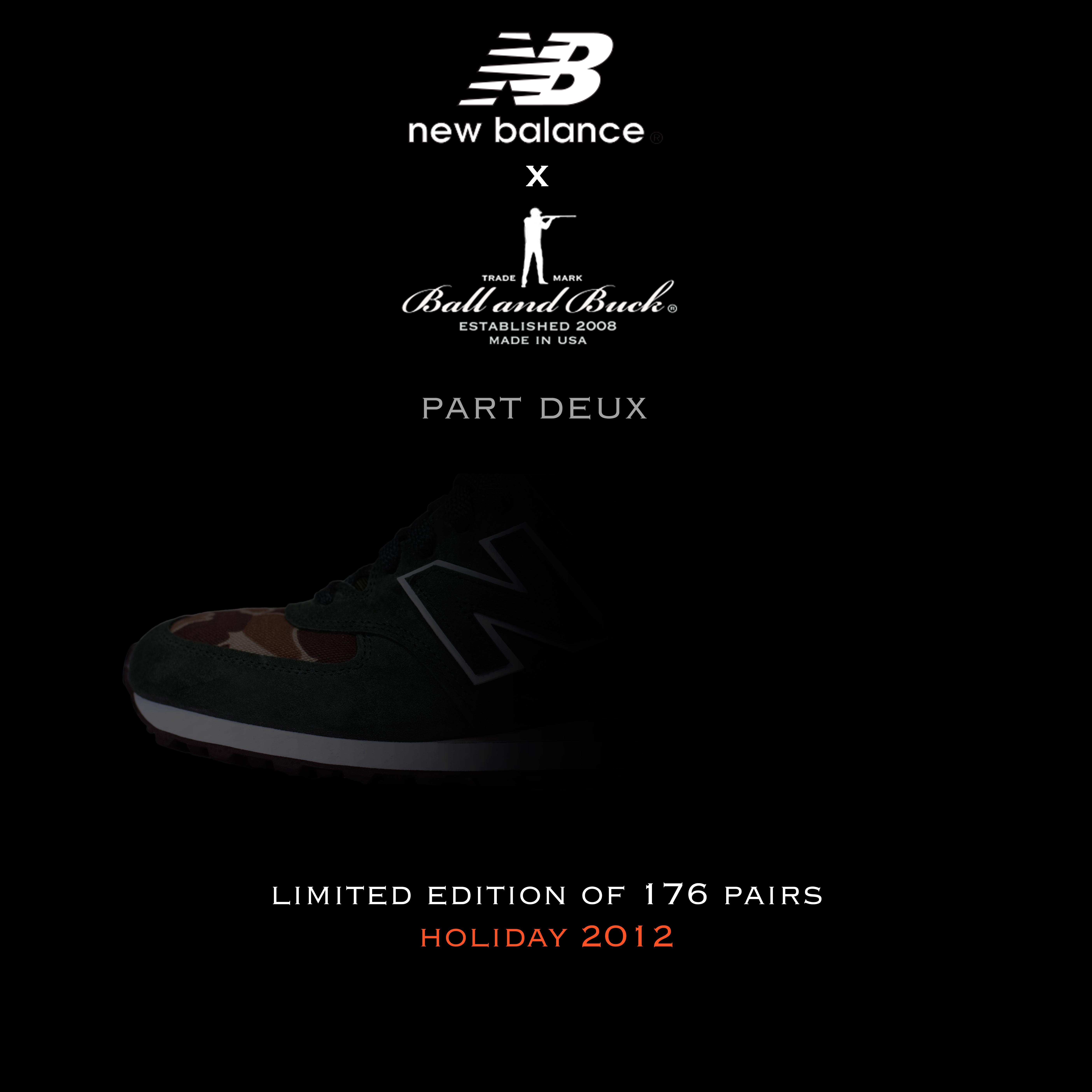 Ball and Buck x New Balance Teaser