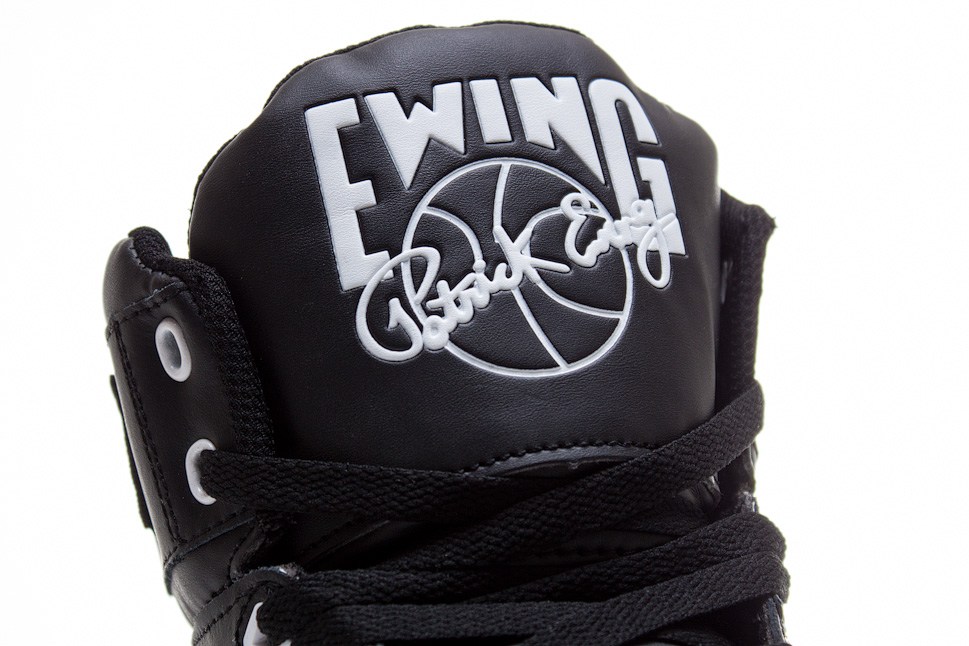 Ewing 33 Hi 'Black Leather' at Sneakersnstuff