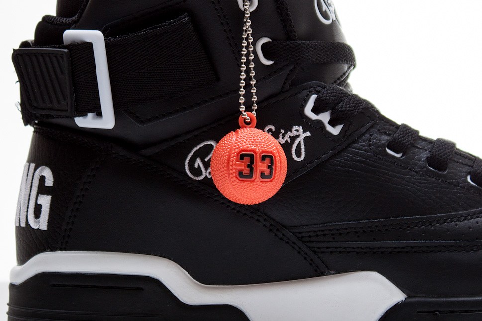 Ewing 33 Hi 'Black Leather' at Sneakersnstuff