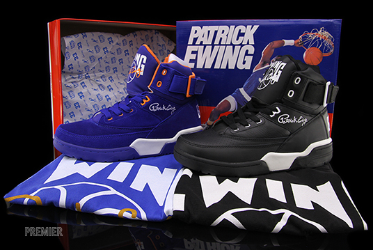 Ewing 33 Hi 'Blue Suede' and 'Black Leather' at Premier