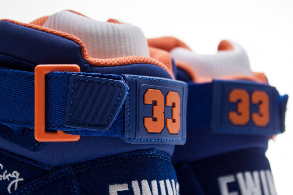 Ewing 33 Hi 'Blue Suede' at Sneakersnstuff