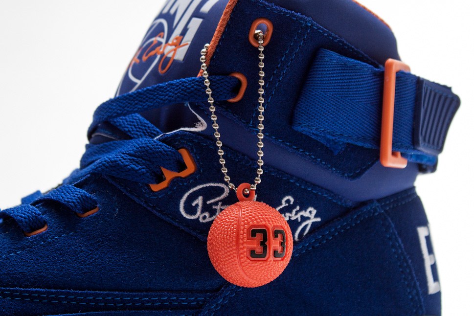 Ewing 33 Hi 'Blue Suede' at Sneakersnstuff