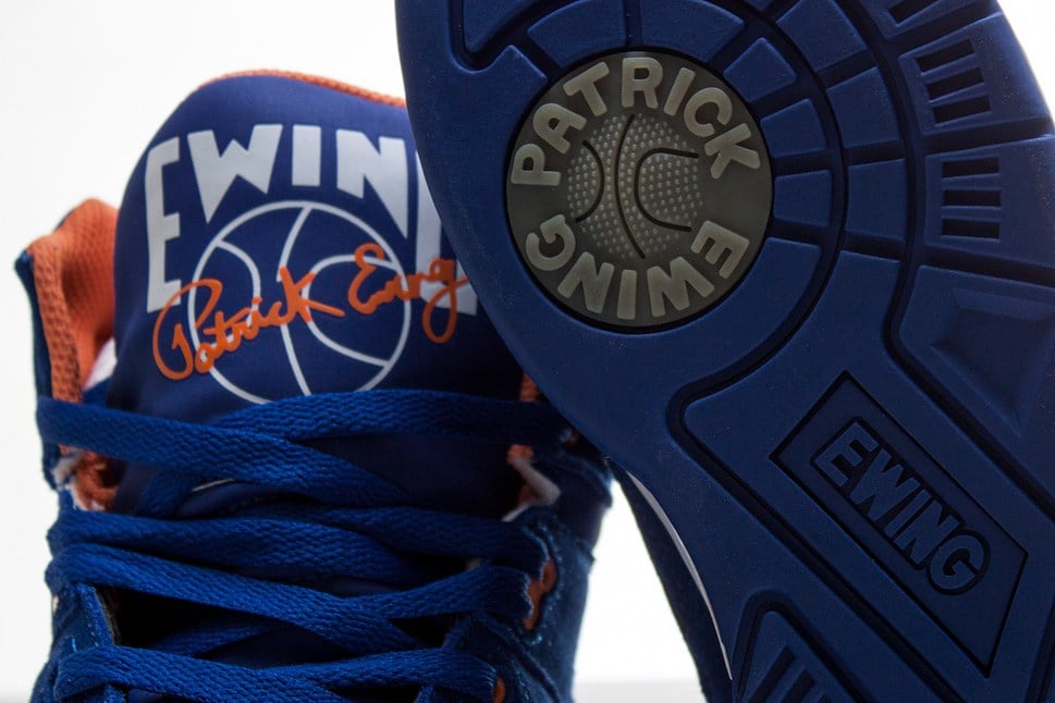 Ewing 33 Hi 'Blue Suede' at Sneakersnstuff