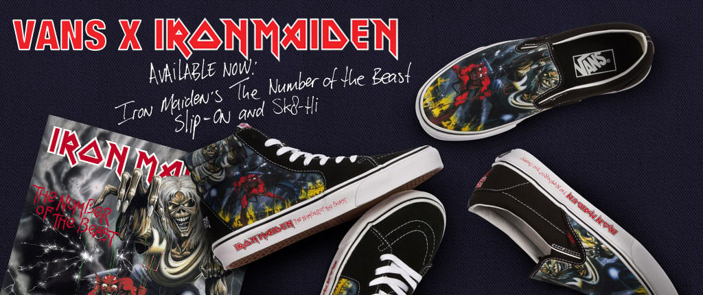 Iron Maiden x Vans 'The Number of the Beast' Collection
