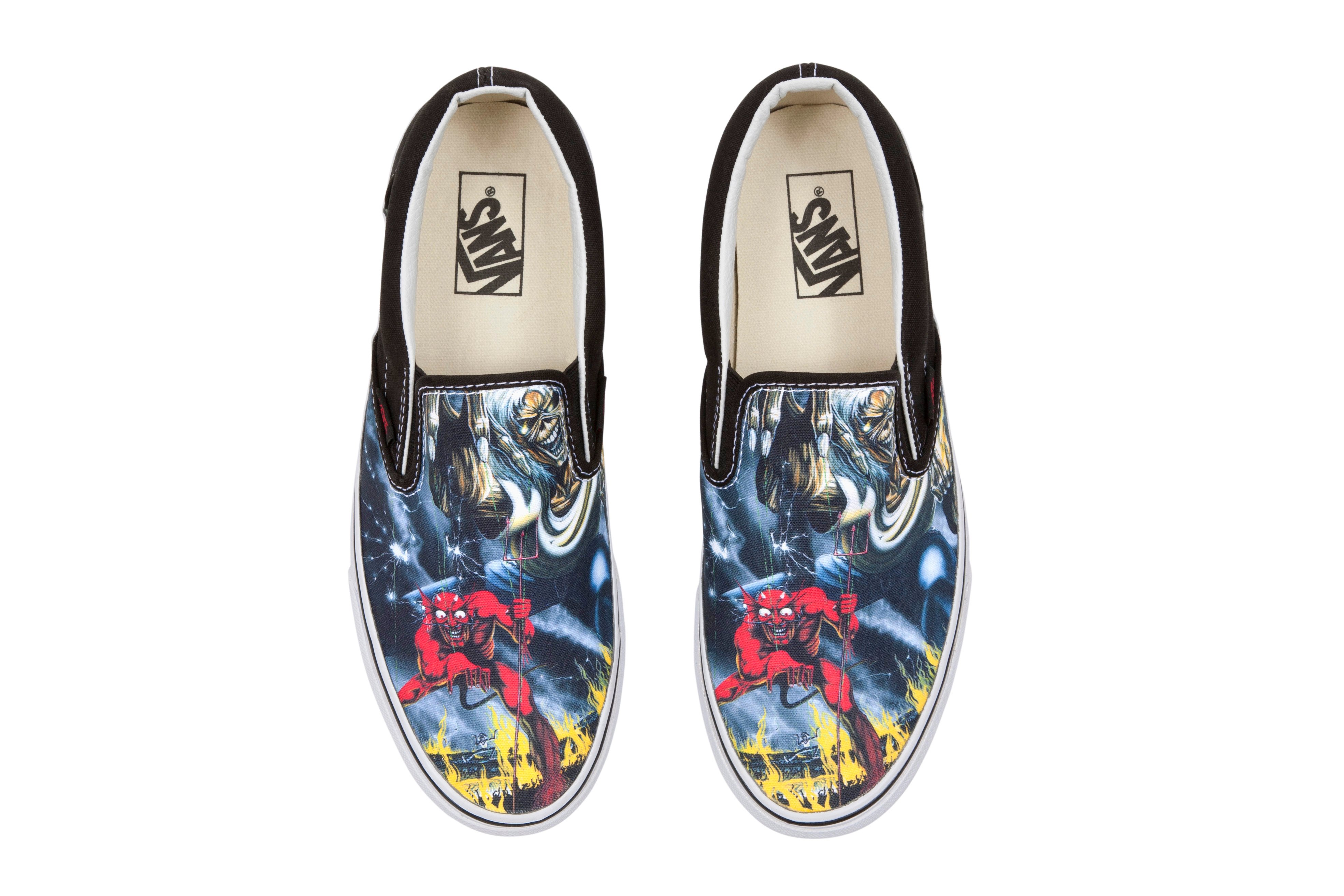 vans x iron maiden