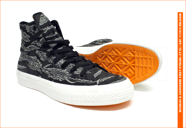 KICKS/HI x Converse First String Chuck Taylor Premium Hi ‘Tiger Camo II’ - New Images