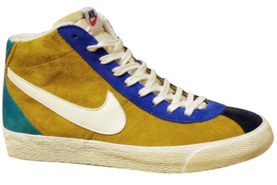 Nike Bruin Mid Premium VNTG NRG 'Dark Gold Leaf/Sail-Game Royal' - Release Date + Info