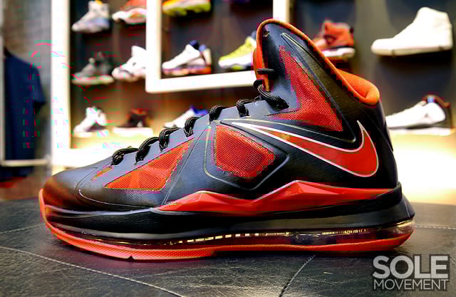 lebron 10 red