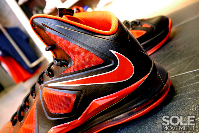 lebron 10 black red