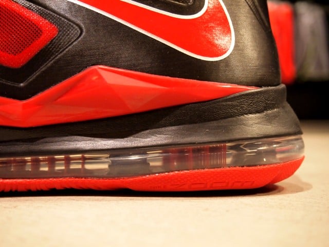 Nike LeBron X (10) ‘Black/University Red-Metallic Silver' - New Images