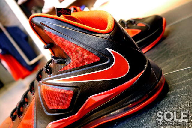 Nike LeBron X (10) ‘Black/University Red’ - New Images