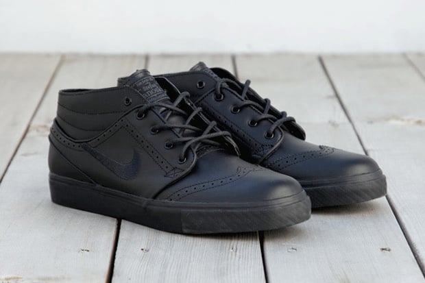Nike SB Stefan Janoski Mid Premium 'Black Brogue' | SneakerFiles