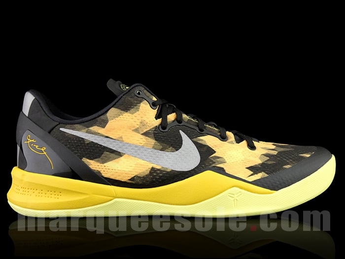Nike Kobe VIII (8) ‘Black/Yellow’ – New Images