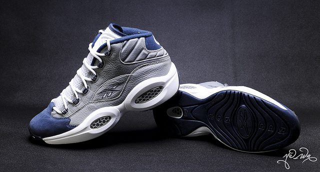 Reebok Question Mid 'Georgetown Hoyas'