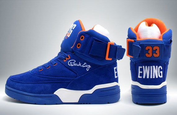Release Reminder: Ewing 33 Hi 'Blue Suede'