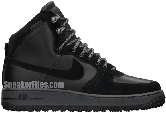 nike air force boots black