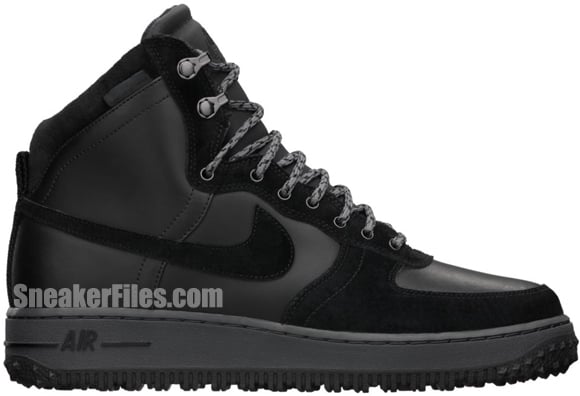 Release Reminder: Nike Air Force 1 High Deconstructed Military Boot ‘Black’