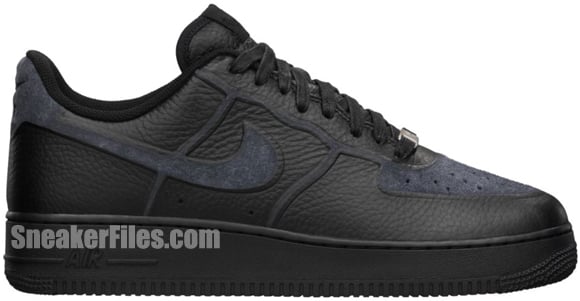 Release Reminder: Nike Air Force 1 Low Premium Skive Tech VT ‘Black’