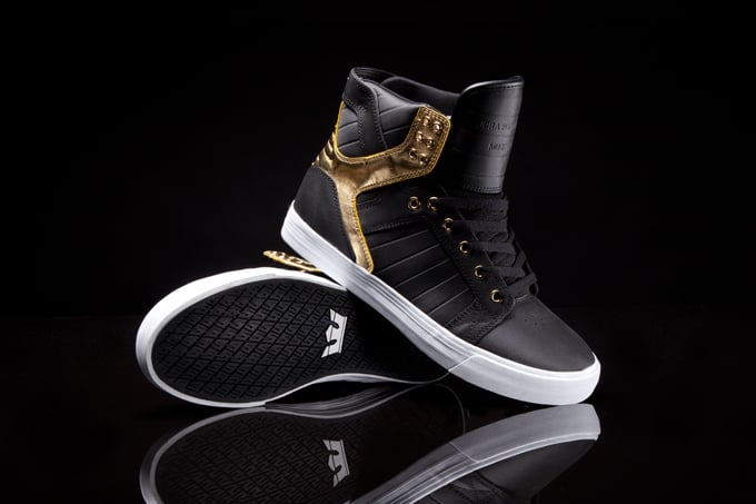 Supra Presents the Black and Gold Skytop