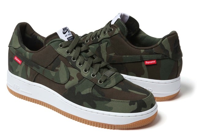 Supreme x Nike Air Force 1 Low - Release Date + Info | SneakerFiles