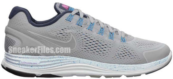 Nike LunarGlide+ 4 NRG 'Wolf Grey/Metallic Silver-Blue Tint'