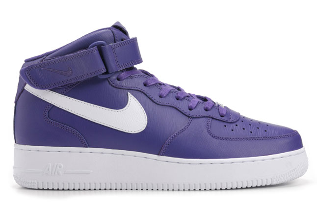 Release Reminder: Nike Air Force 1 Mid QS ‘Court Purple/White’