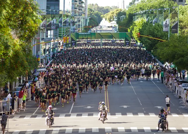 15,000 Runners Join The Running Global Movement At We Run 10K Buenos Aires