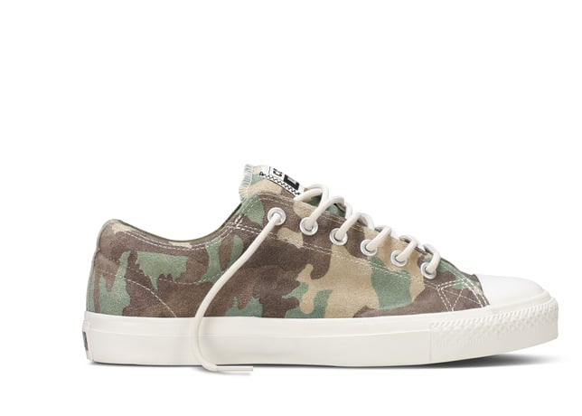 Converse Launches the Camo Suede CTS