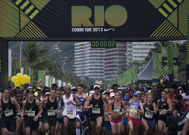Interactivity Sets The Tone In Nike We Run 10K Rio De Janeiro