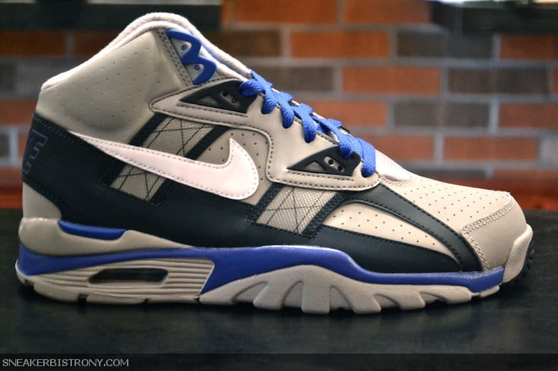 Nike Air Trainer SC High 'Medium Grey/White-Obsidian-Game Royal'