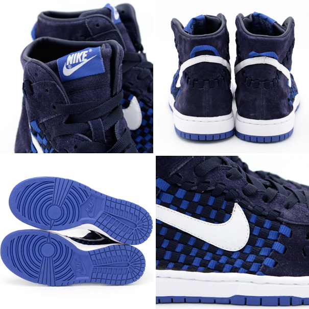 Nike Dunk High Woven ‘Blue/White-Royal’