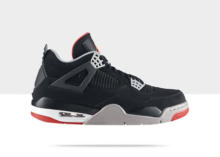 Air Jordan IV (4) ‘Black/Cement’ Restock at NikeStore