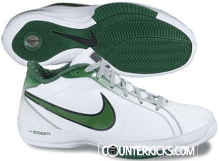 Nike Zoom Hustle Low White/Green & White/Purple
