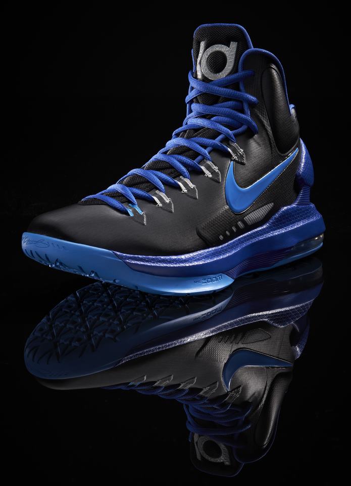 Nike KD V (5) 'Black:Blue Glow-Game Royal-Strata Grey'1
